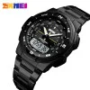 Чоловічий годинник Skmei 1370BKWT Black-White фото 4