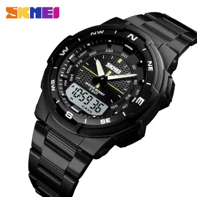 Чоловічий годинник Skmei 1370BKWT Black-White