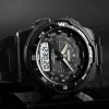 Чоловічий годинник Skmei 1370BKWT Black-White фото 5