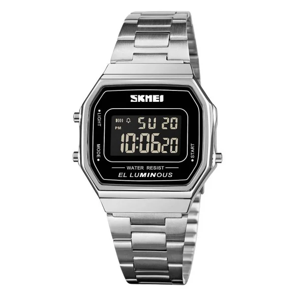 Чоловічий годинник Skmei 1647SI Silver фото 1