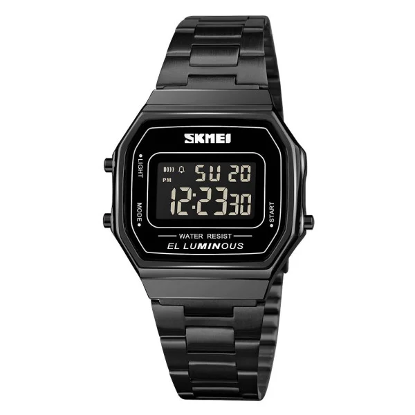 Чоловічий годинник Skmei 1647BK Black фото 1