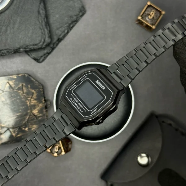 Чоловічий годинник Skmei 1647BK Black фото 6