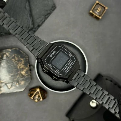 Чоловічий годинник Skmei 1647BK Black