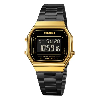 Мужские часы Skmei 1647GDBK Gold-Black