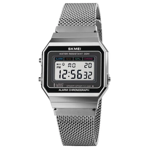 Жіночий годинник Skmei 1660SI Silver фото 1