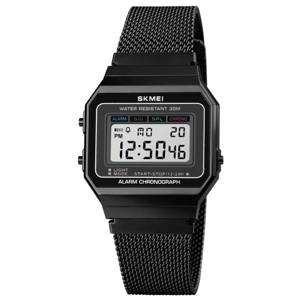 Чоловічий годинник Skmei 1660BK Black фото 1