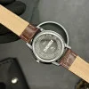 Чоловічий годинник Skmei 1801LSIBN Silver-White Brown Leather фото 8
