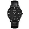 Чоловічий годинник Skmei 1801LBKBK Black-Black Leather фото 2