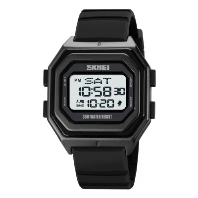 Чоловічий годинник Skmei 1875PWT Black-White Silicone