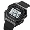Мужские часы Skmei 1875PWT Black-White Silicone фото 3