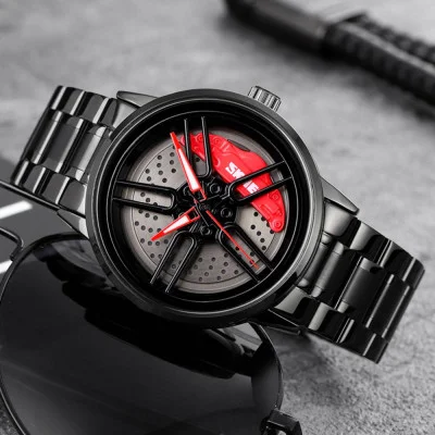 Мужские часы Skmei 1990A Black-Red