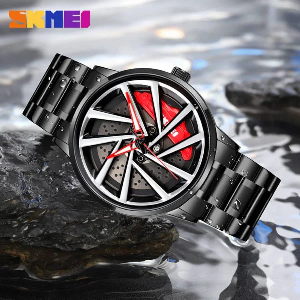 Мужские часы Skmei 1990C Black Red-Silver фото 5