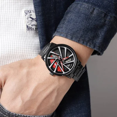 Чоловічий годинник Skmei 1990C Black Red-Silver