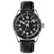 Skmei 9232LSIBK Silver-Black Leather