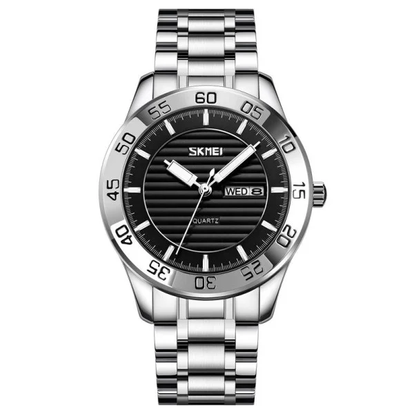 Мужские часы Skmei 9293SIBK Silver-Black фото 1