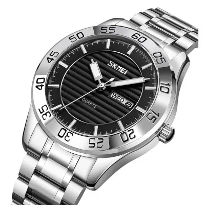 Мужские часы Skmei 9293SIBK Silver-Black