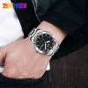 Чоловічий годинник Skmei 9293SIBK Silver-Black фото 4