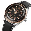 Чоловічий годинник Skmei 9232LRGBK Rose-Gold Black Leather фото 3