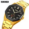 Чоловічий годинник Skmei 9262GDBK Gold-Black фото 3