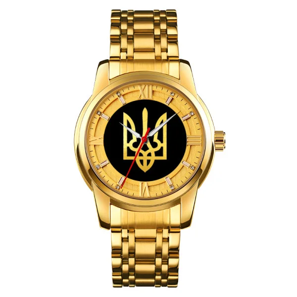 Часы механические Patriot Classic Glory to Ukraine Gold-Gold фото 1