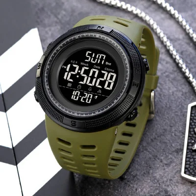 Чоловічий годинник Skmei 2070AG Army Green
