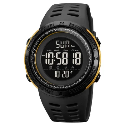 Чоловічий годинник Skmei 2070BKGD Black-Gold