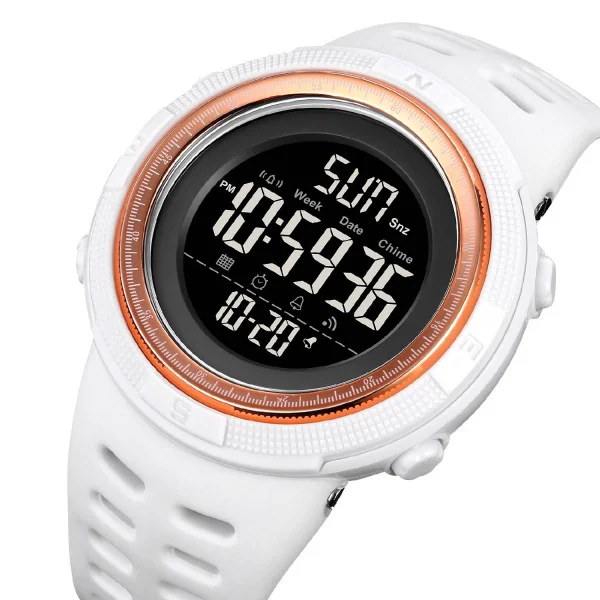 Мужские часы Skmei 2070WT White фото 3