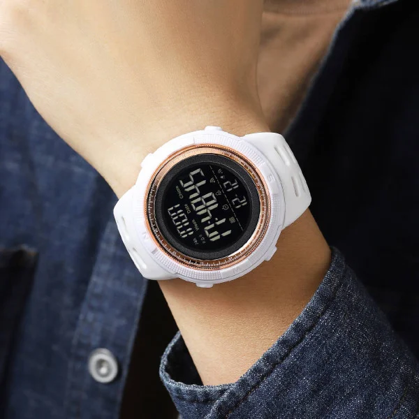 Мужские часы Skmei 2070WT White фото 4