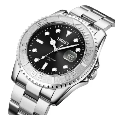 Чоловічий годинник Skmei 9295SIBK Silver-Black