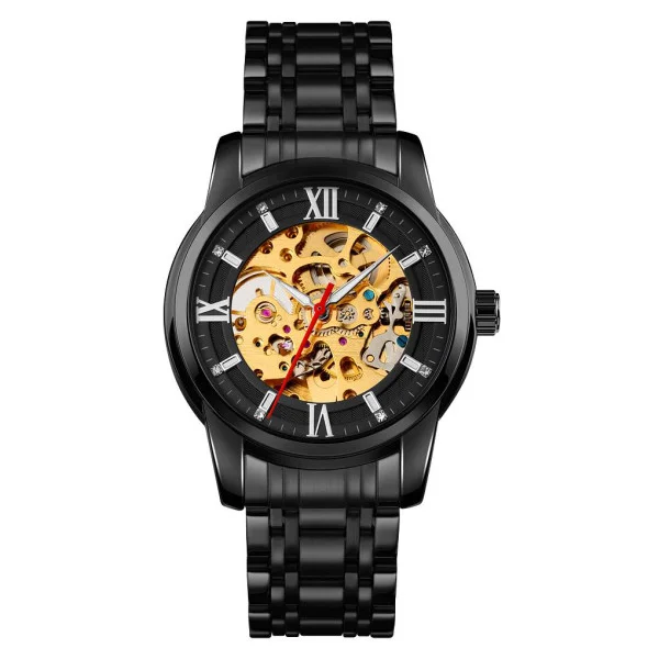 Чоловічий годинник Skmei 9222BKBK Black-Black фото 1
