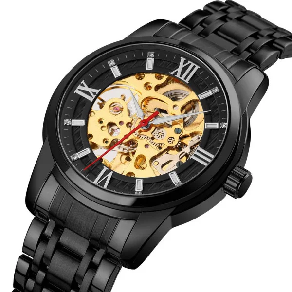 Чоловічий годинник Skmei 9222BKBK Black-Black фото 3