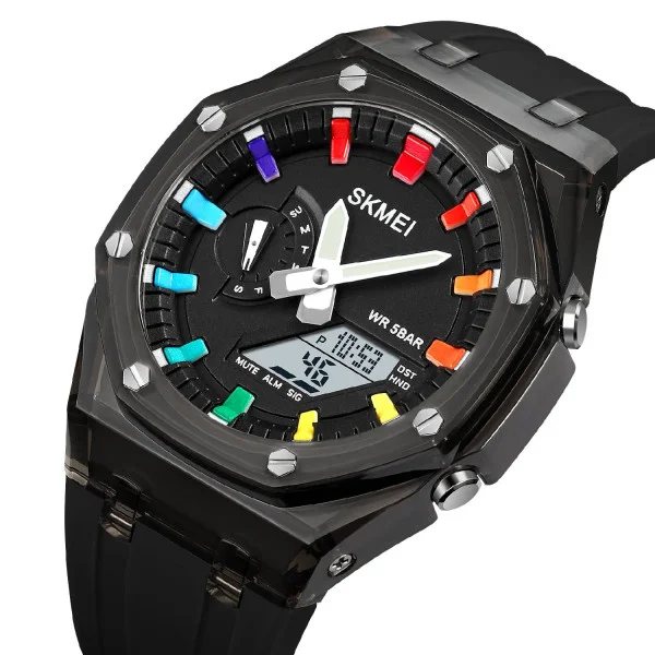 Наручные часы Skmei 2100BKWT Black-White фото 3