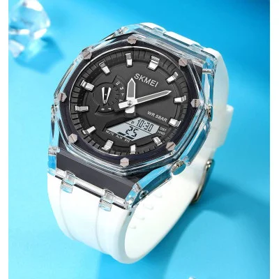 Наручний годинник Skmei 2100WTBK White-Black