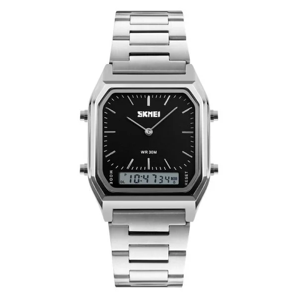 Наручные часы Skmei 1220SIBK Silver-Black фото 1