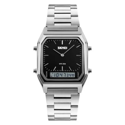 Наручний годинник Skmei 1220SIBK Silver-Black