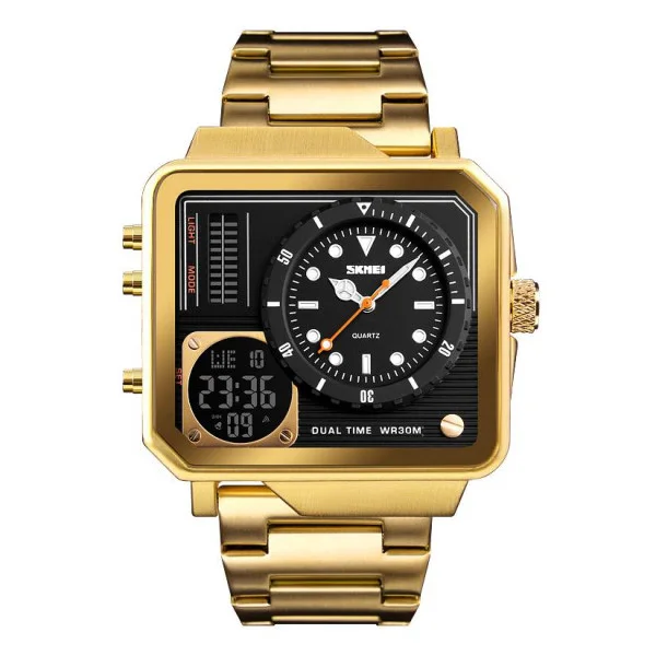 Мужские часы Skmei 1392GD Gold фото 1