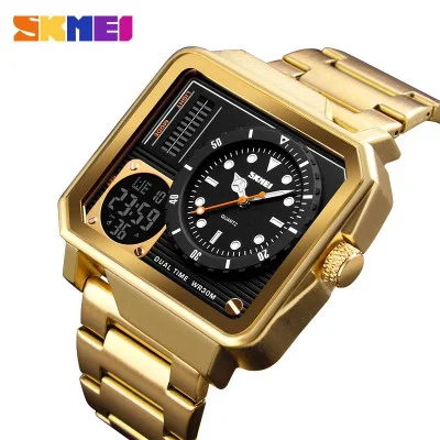 Чоловічий годинник Skmei 1392GD Gold
