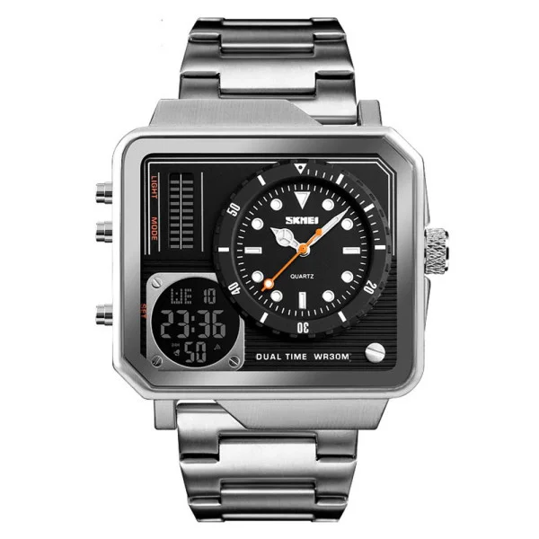 Мужские часы Skmei 1392SI Silver фото 1
