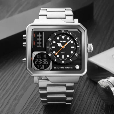 Мужские часы Skmei 1392SI Silver