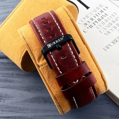 Мужские часы Curren 8324 Brown-Black-Gold