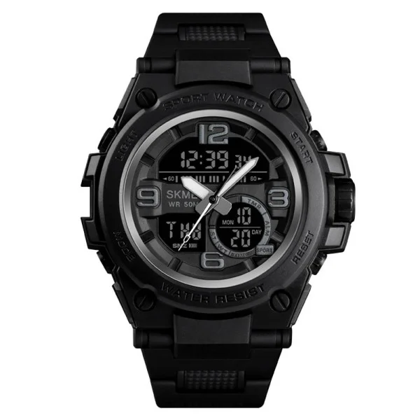 Чоловічий годинник Skmei 1452BK Black фото 1