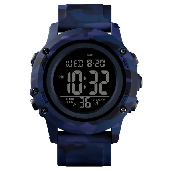 Чоловічий годинник Skmei 1506CMBU Camouflage-Blue фото 1