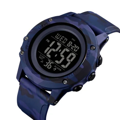 Мужские часы Skmei 1506CMBU Camouflage-Blue