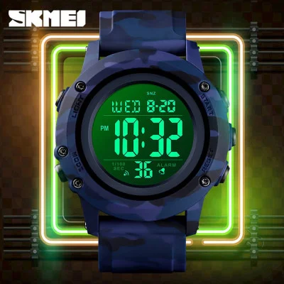 Чоловічий годинник Skmei 1506CMBU Camouflage-Blue