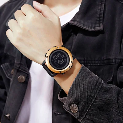 Чоловічий годинник Skmei 1506GD Gold