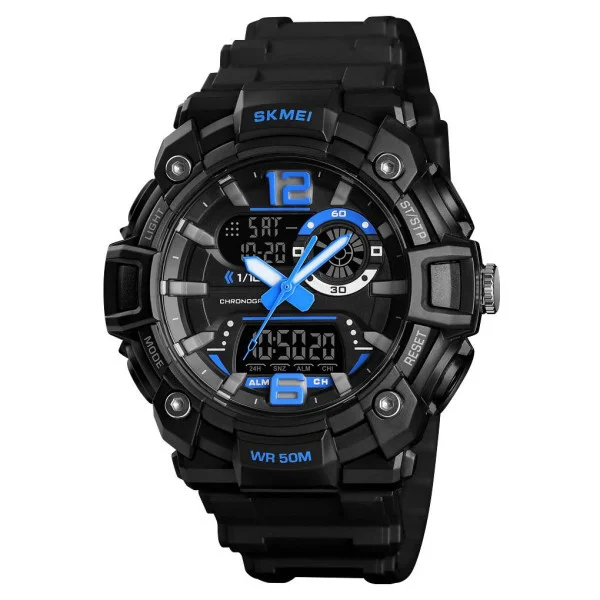 Чоловічий годинник Skmei 1529BU Blue фото 1