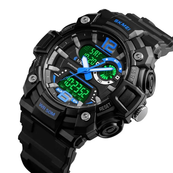Чоловічий годинник Skmei 1529BU Blue фото 3