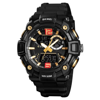 Чоловічий годинник Skmei 1529GD Gold