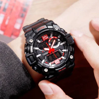 Чоловічий годинник Skmei 1529RD Red