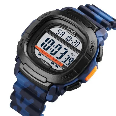 Мужские часы Skmei 1657CMBU Camouflage-Blue